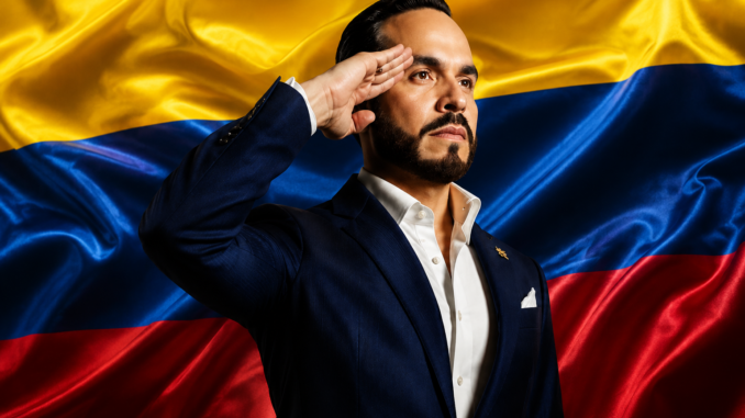 Abelardo de la Espriella durante la campaña presidencial colombiana en una elección que podría fortalecer a la derecha en Colombia.