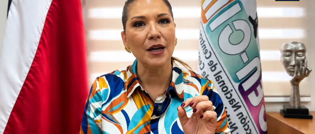 María Marta Carballo, directora nacional de CEN-CINAI, durante una intervención sobre la ejecución de recursos destinados a la niñez.