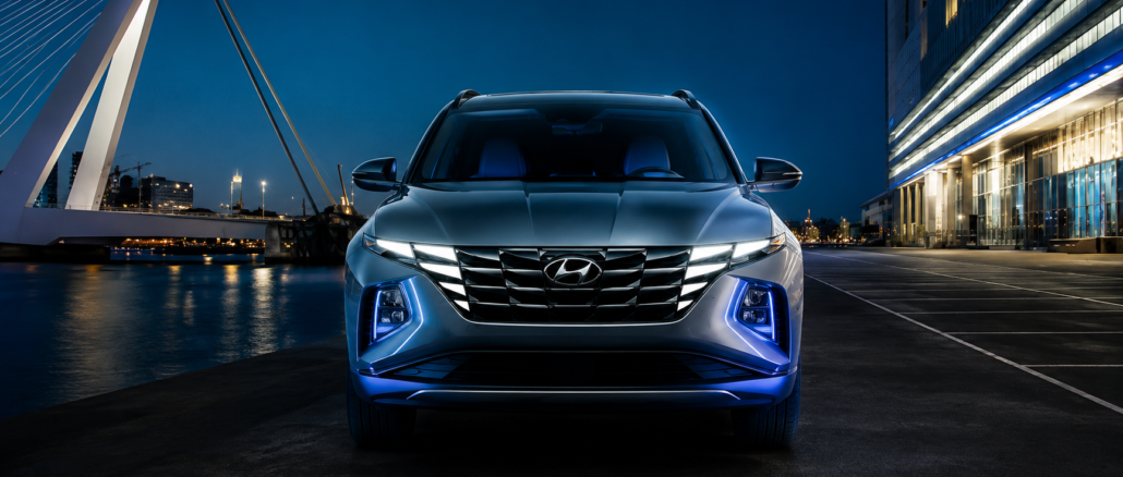 SUV de Hyundai utilizado para ilustrar la estrategia de la marca frente al crecimiento de los fabricantes chinos en el mercado europeo.