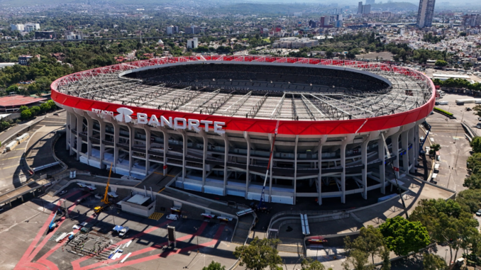 Transformación del Estadio Azteca desde su inauguración hasta el Mundial 2026.