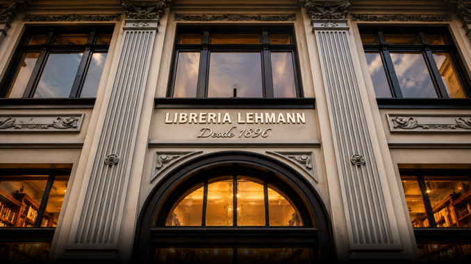 Fachada de la histórica Librería Lehmann en San José tras el anuncio de su cierre definitivo después de 130 años de operación.