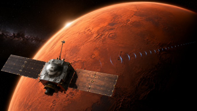 La misión MAVEN Marte orbita el planeta rojo antes de que la NASA perdiera contacto definitivo con la nave tras 13 años de servicio.