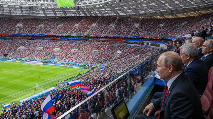 Mundial de Rusia 2018 y geopolítica durante la estrategia de proyección internacional impulsada por Vladimir Putin.
