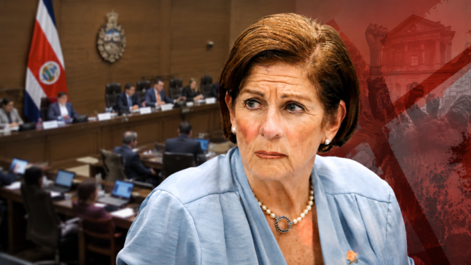 Pilar Cisneros cuestiona a sectores de izquierda por presunto bloqueo de proyectos impulsados por el Gobierno de Costa Rica.