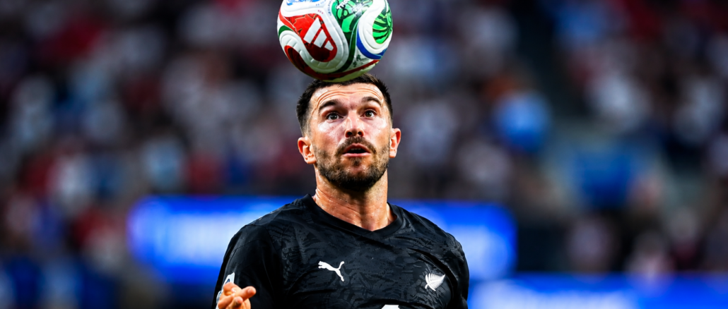 Tim Payne durante el Mundial 2026 antes de fichar por Olimpia de Paraguay y disputar la Copa Libertadores.