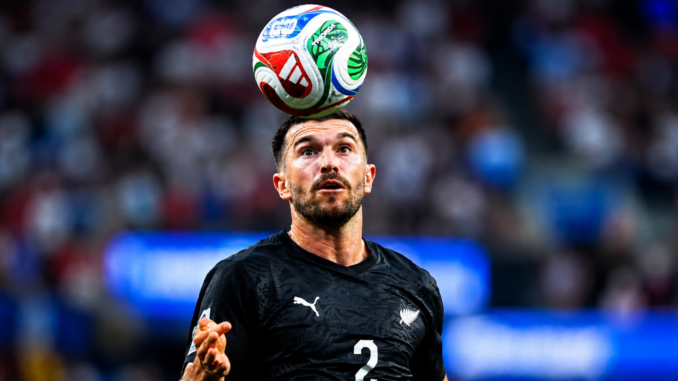 Tim Payne durante el Mundial 2026 antes de fichar por Olimpia de Paraguay y disputar la Copa Libertadores.