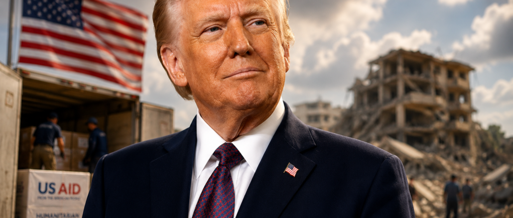 Donald Trump anuncia ayuda humanitaria para Venezuela tras el terremoto y ordena preparar la respuesta de las agencias estadounidenses.
