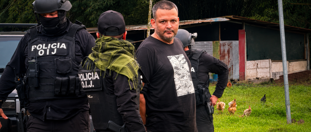 Captura de alias Diablo en la Operación Némesis por el OIJ