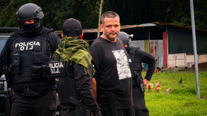 Captura de alias Diablo en la Operación Némesis por el OIJ