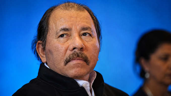 Imagen de archivo de Daniel Ortega, presidente de Nicaragua.