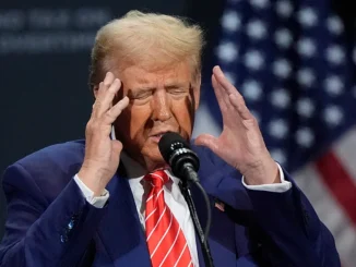 Donald Trump en evento oficial - Derechos de autor John Bazemore AP 2024