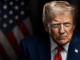 Retrato de Donald Trump durante una comparecencia pública mientras impulsa la Ley SAVE America para reforzar las reglas electorales en Estados Unidos.