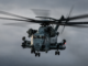 Estados Unidos Irán ataques: helicóptero militar estadounidense durante una operación del CENTCOM en Oriente Medio.