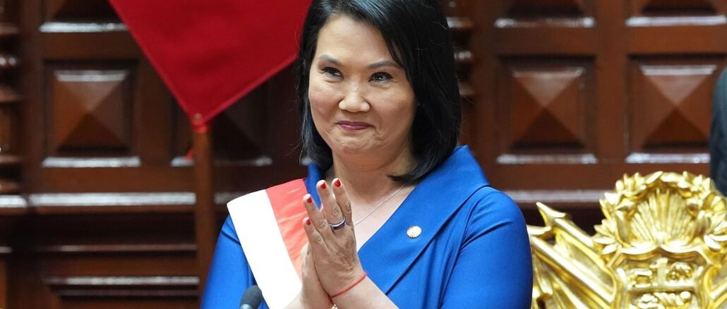 Keiko Fujimori asume mando peruano 2026-2031 durante la ceremonia de toma de posesión