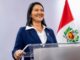 Keiko Fujimori durante una comparecencia oficial tras ganar las elecciones presidenciales de Perú en 2026.