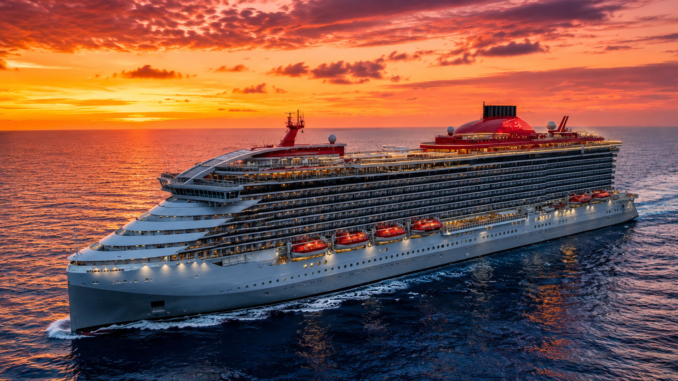 Crucero Scarlet Lady de Virgin Voyages, al que Turquía prohibió atracar en sus puertos por razones relacionadas con valores familiares.