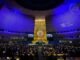 Asamblea General de la ONU en Nueva York durante las actividades por el 80.º aniversario de las Naciones Unidas