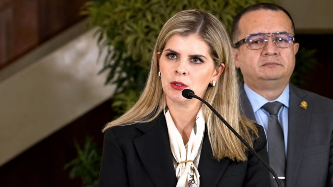 Laura Fernández alerta sobre el crimen organizado en el Poder Judicial