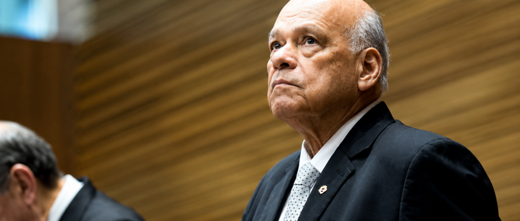 Orlando Aguirre, magistrado de la Corte Suprema de Justicia de Costa Rica