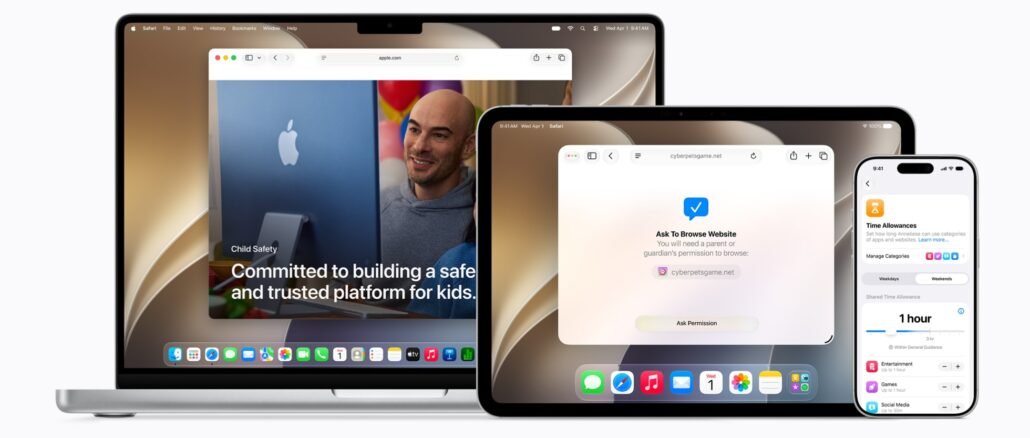 Nuevas funciones de seguridad para menores de Apple en iOS 27, iPadOS 27 y macOS 27