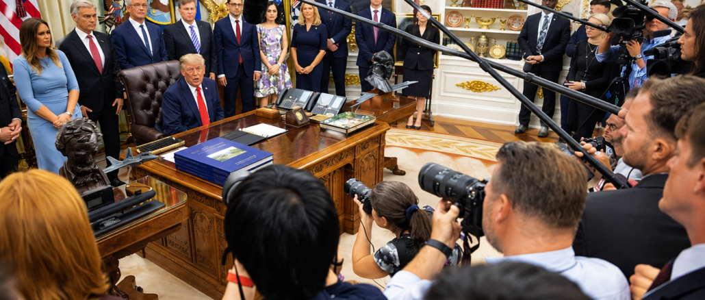Acuerdo con Dinamarca y Groenlandia: Donald Trump en la Casa Blanca