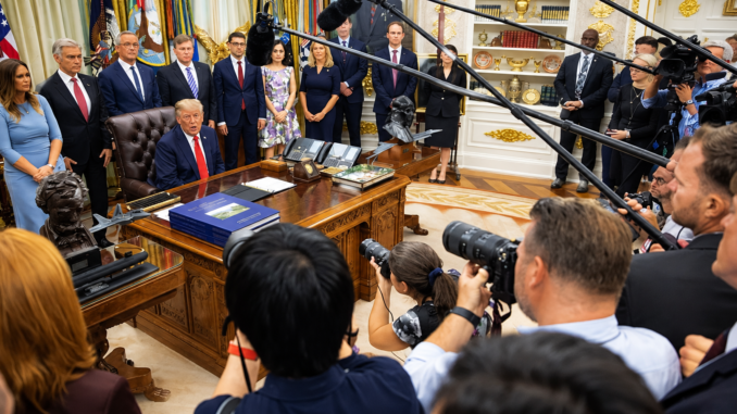 Acuerdo con Dinamarca y Groenlandia: Donald Trump en la Casa Blanca