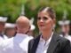 Laura Fernández durante sus declaraciones sobre el PLN y el Frente Amplio