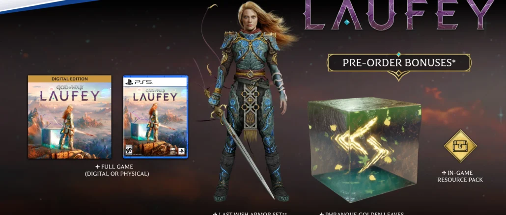 God of War Laufey tendrá lanzamiento físico y digital para PS5