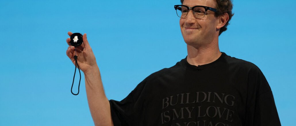 Mark Zuckerberg y Meta presentan el dispositivo Muse Charm