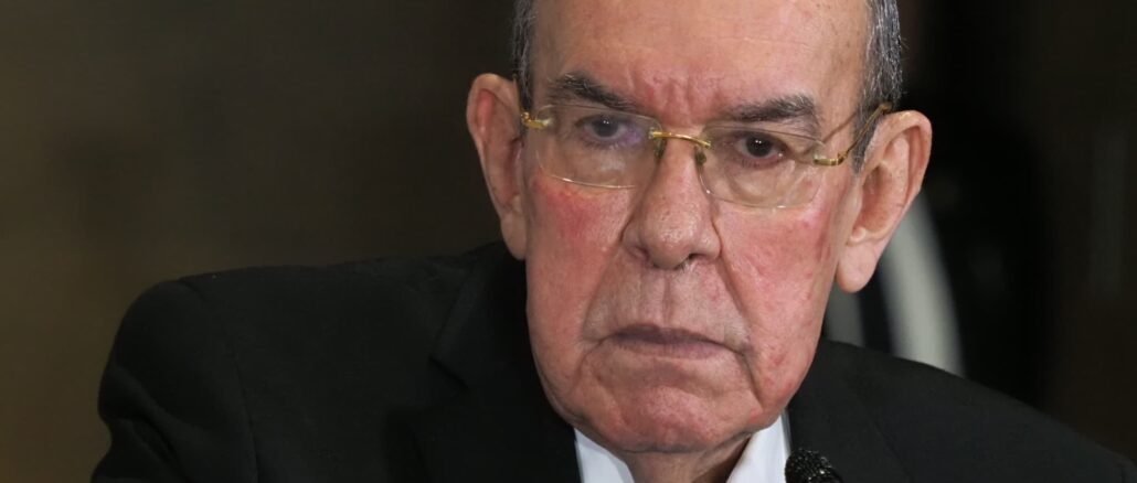 Rodrigo Arias, socio minoritario del Ingenio Taboga, durante una actividad pública