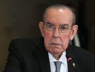 Rodrigo Arias, socio minoritario del Ingenio Taboga, durante una actividad pública
