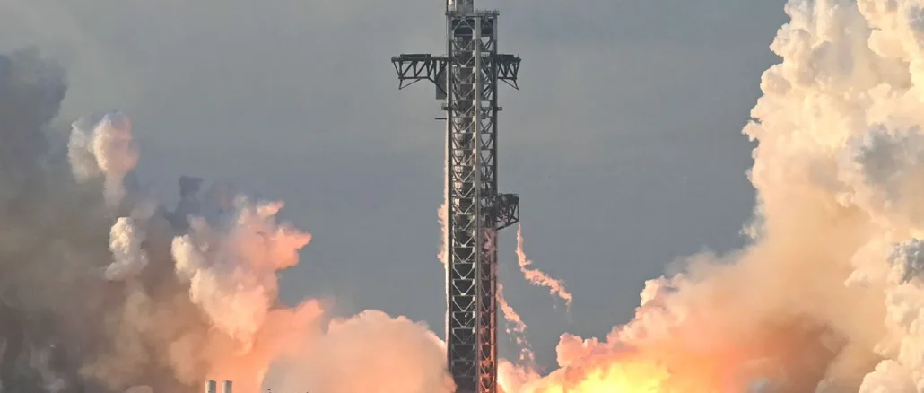 La nave Starship de SpaceX alcanza la órbita durante una misión experimental