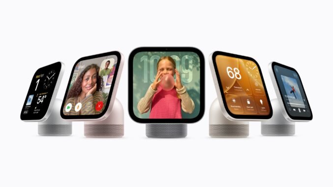 Apple HomeView, la pantalla inteligente para el hogar con Siri AI