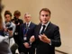 El presidente francés Emmanuel Macron antes de nuevas protestas en Francia