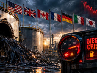 G7 liberará 100 millones de barriles de petróleo para aliviar la crisis del diésel