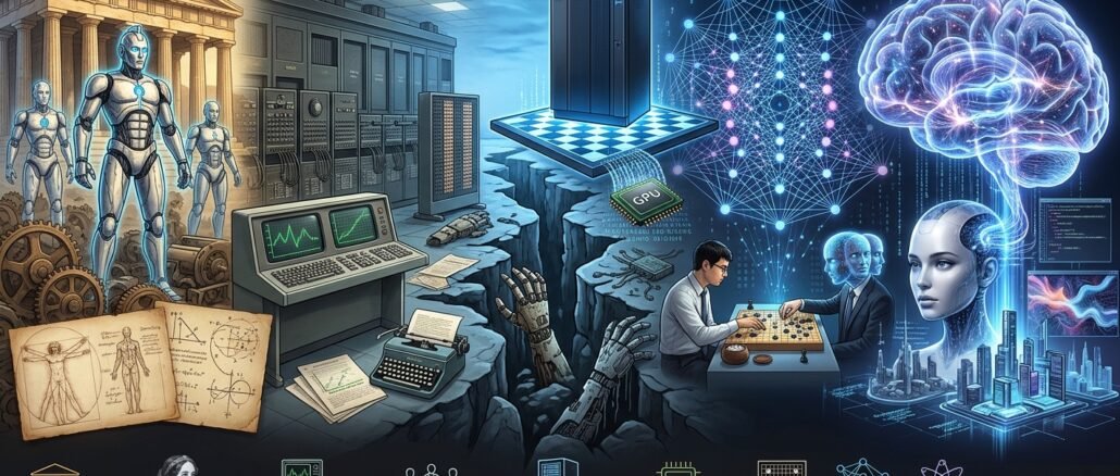 Historia de la inteligencia artificial desde Alan Turing hasta la IA generativa