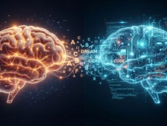 Imagen ilustrativa sobre inteligencia artificial, neuronas del hipocampo y ChatGPT