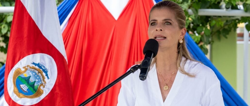 Laura Fernández defiende la mano dura contra el crimen