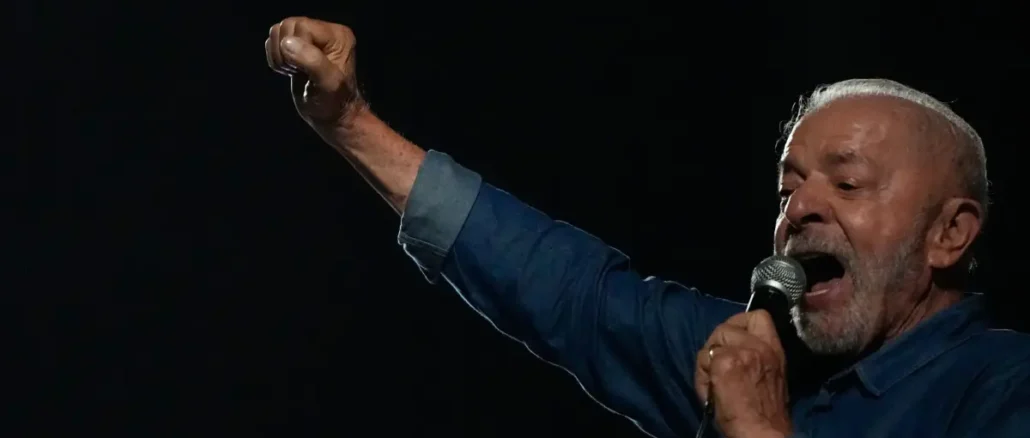 Mercados castigan triunfo de Lula tras su reelección en Brasil, en São Paulo
