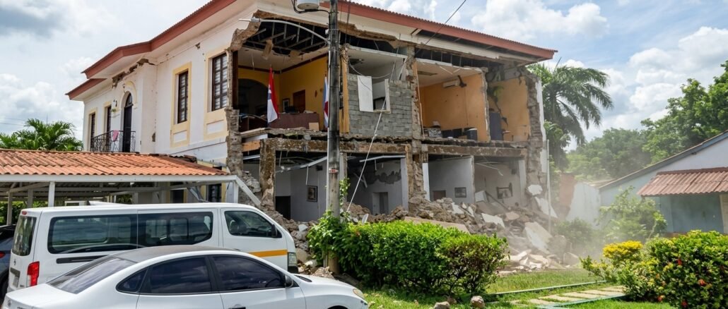 Terremoto en Panamá provoca caída de objetos menores en Costa Rica